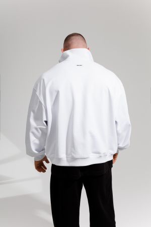 Толстовка мужская с воротником-стойкой oversize