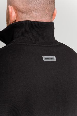Толстовка мужская с воротником-стойкой oversize