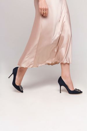 Платье-комбинация на бретелях Silk