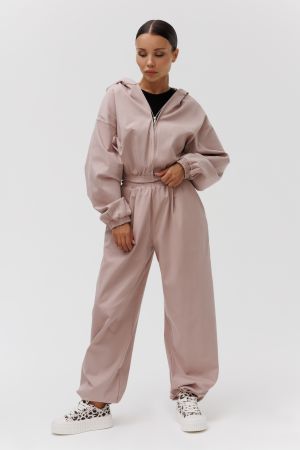 Куртка женская укороченная с капюшоном